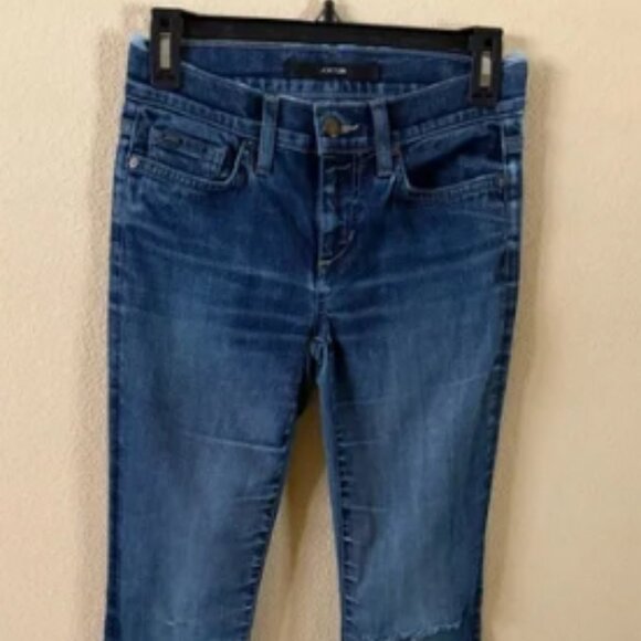 Joe's Jeans Provacateur Low Rise Bootcut Distressed Jeans - Picture 1 of 6